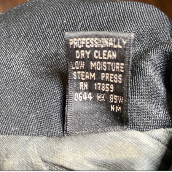 VINTAGE LINDA ALLARD/ELLEN TRACY BLACK DRESS SZ 10 - Picture 7 of 7